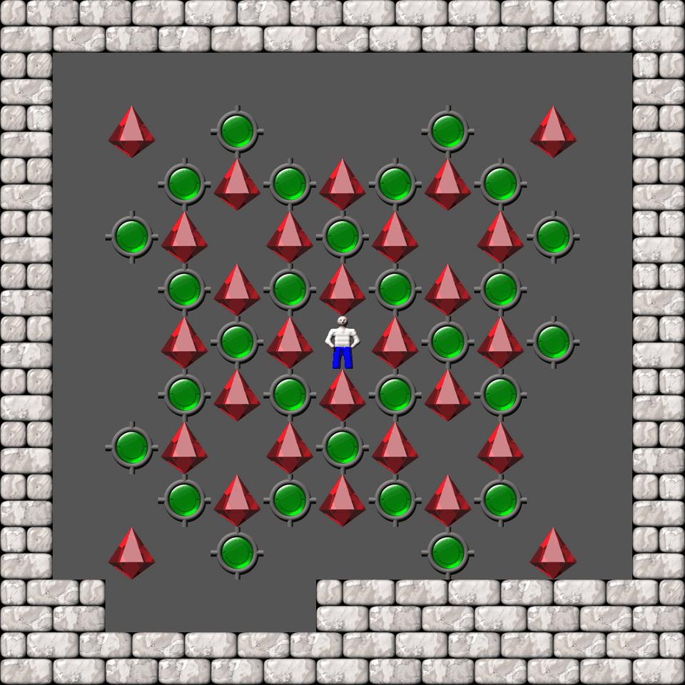 Сокобан More Bugs collections уровень 322